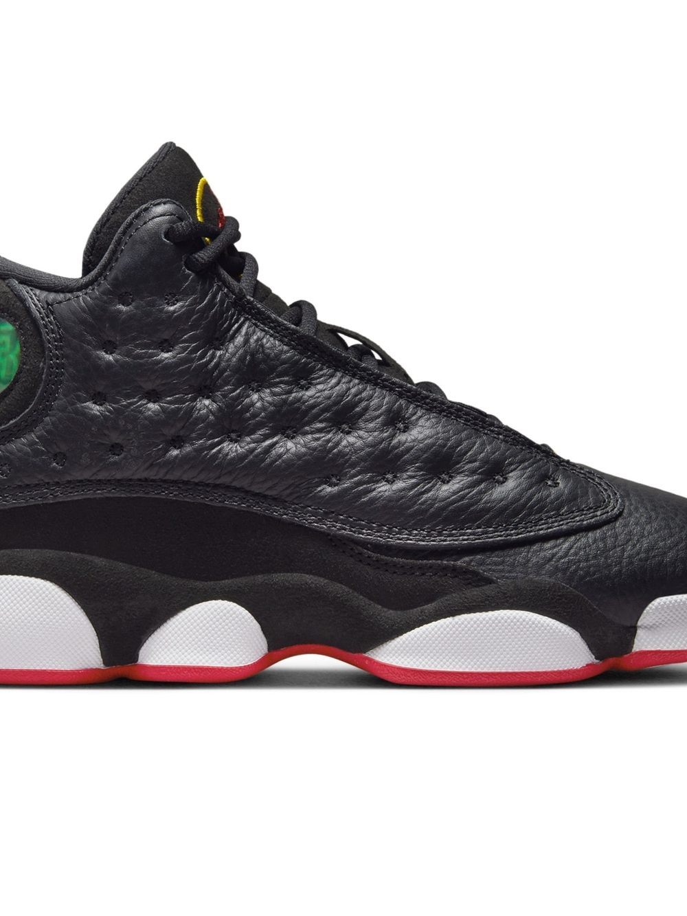 Jordan Kids Black, White & Red Sneakers